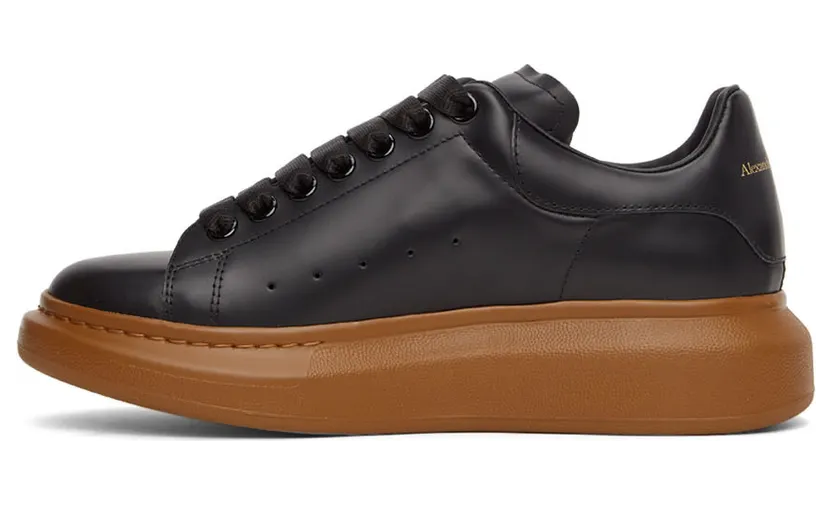Alexander McQueen Black & Brown Oversized Sneakers (553680WHTQ4) (4)
