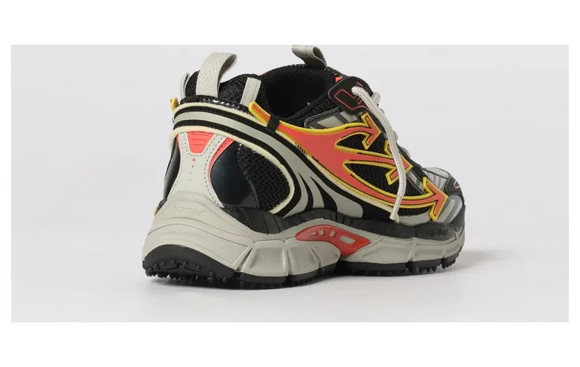 Off-White Be Right Back Mesh and Rubber Sneakers Black (OMIA295S26FAB0051026) (2)