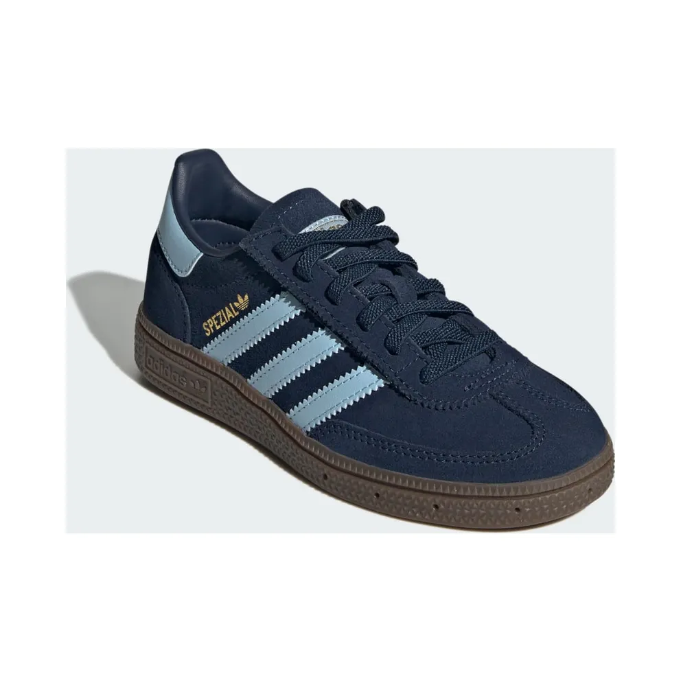 Adidas Handball Spezial Comfort Closure Elastic Lace Kids Collegiate Navy / Clear Sky / Gum (JQ6380)