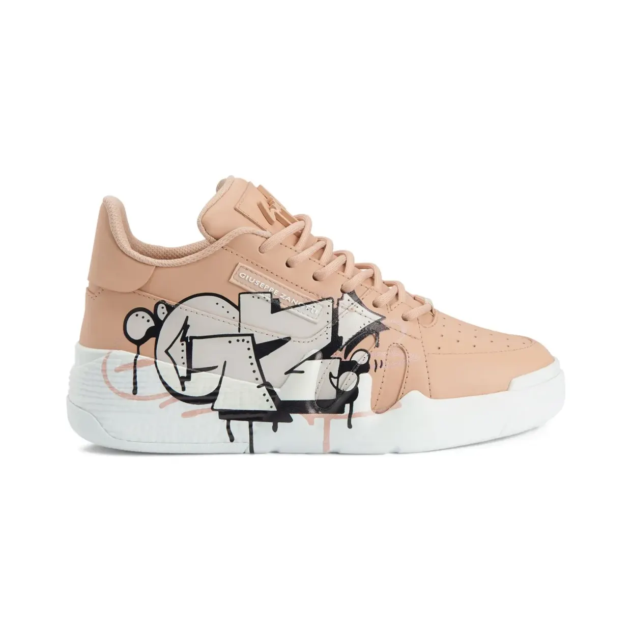 Giuseppe Zanotti Talon sneakers met print – Beige (RW30025003)