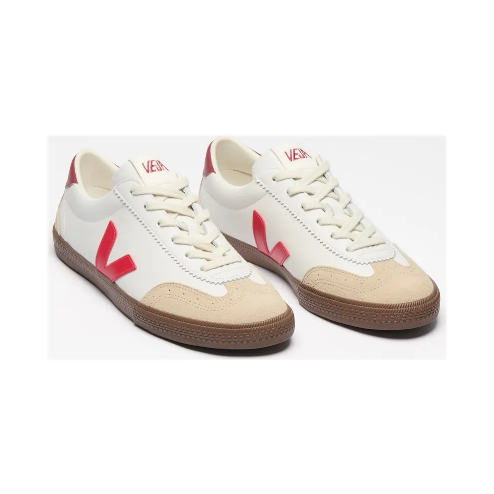 Veja Volley O.T. Leather “White/Red / Sand” (VO2003533)
