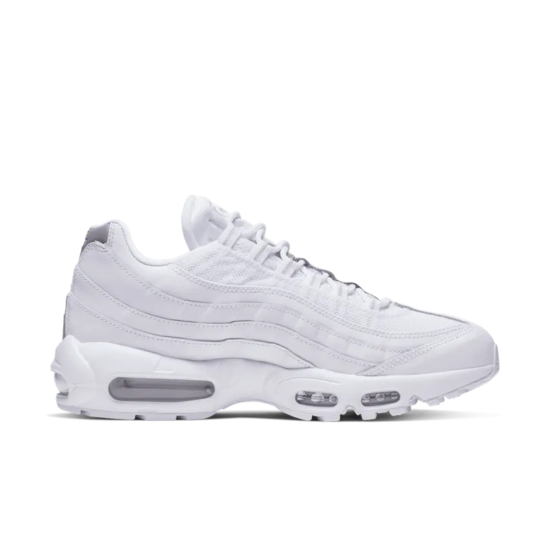 Nike Air Max 95 White Pure Platinum White/Pure Platinum-Reflect Silver-White (AT9865-100)
