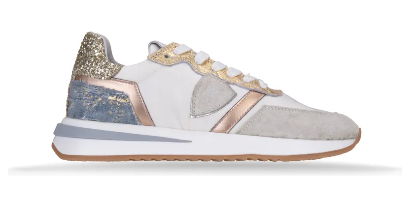 Philippe Model Tropez “White/Gold/Pink” (WD01 10030)