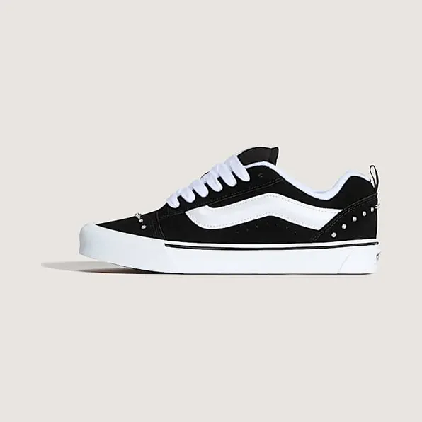 Vans Knu Skool Rhinestone Studs Black White (VN000D75Y28)