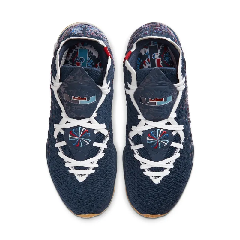 Nike LeBron 17 College Navy College Navy/White-Game Royal (CD5056-400)