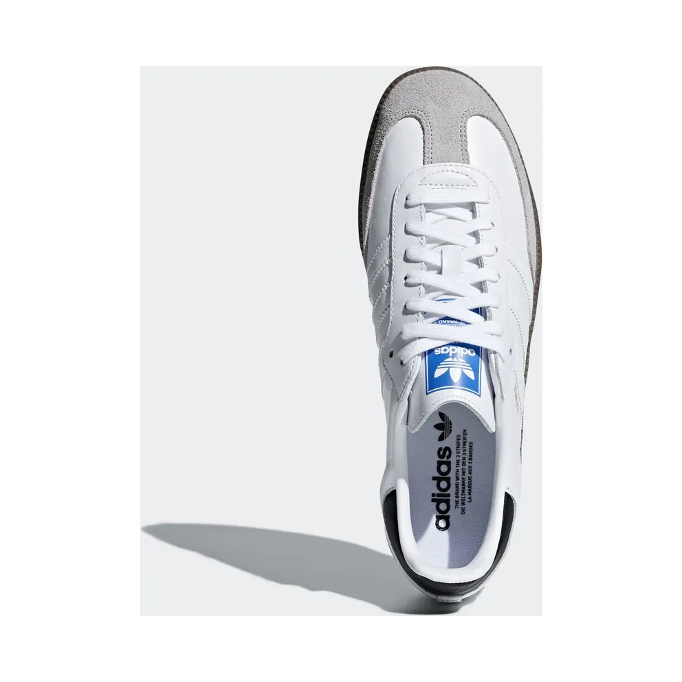adidas Samba Cloud White Gum Cloud White/Core Black/Clear Granite (B42067)