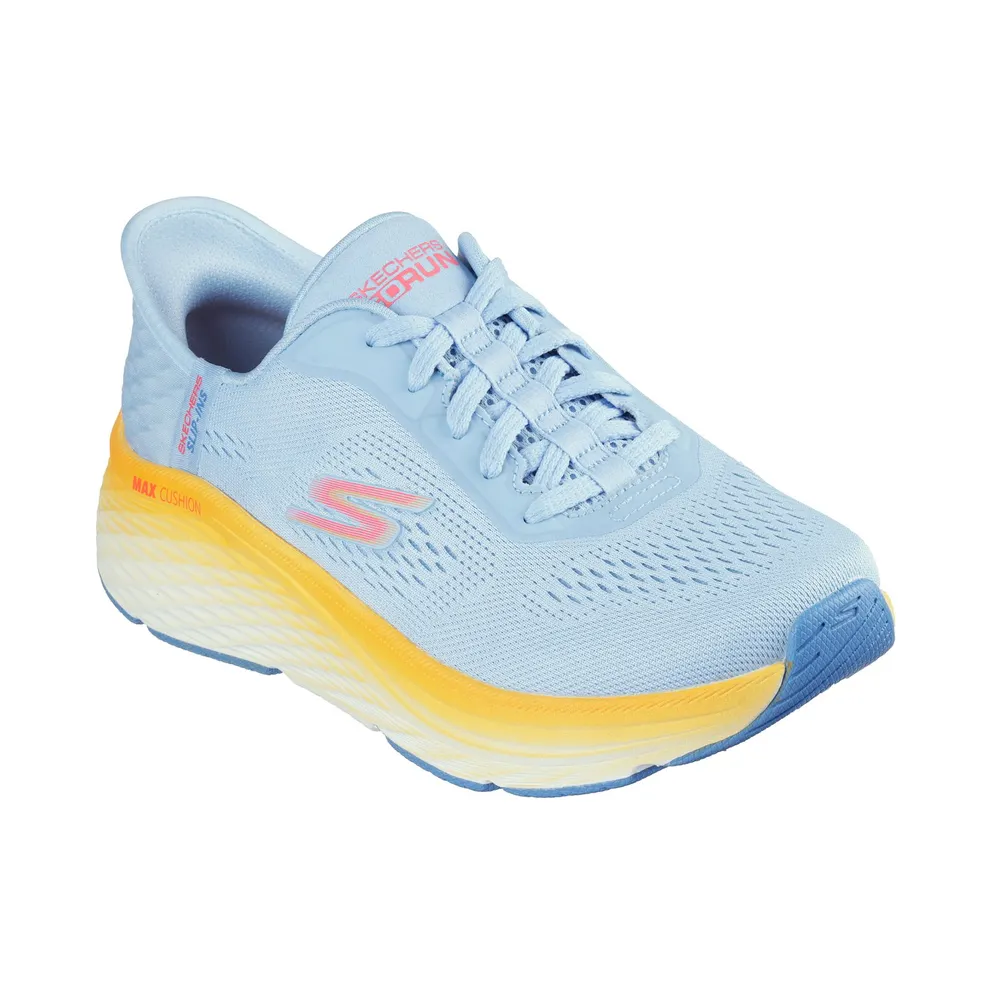 Skechers Slip-ins: Max Cushioning Elite 2.0 Sneaker Blue/Orange