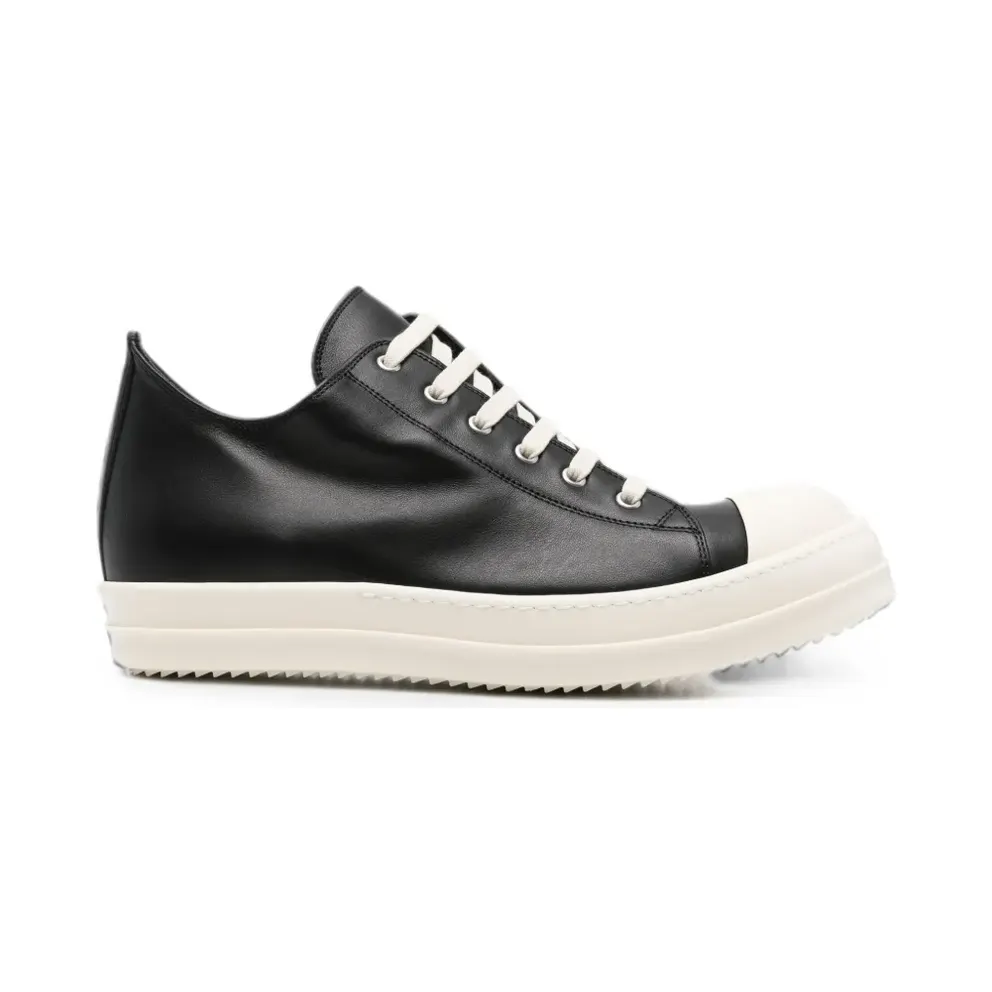 Rick Owens mit Schnürung – Black (RU02F4891LVSH)
