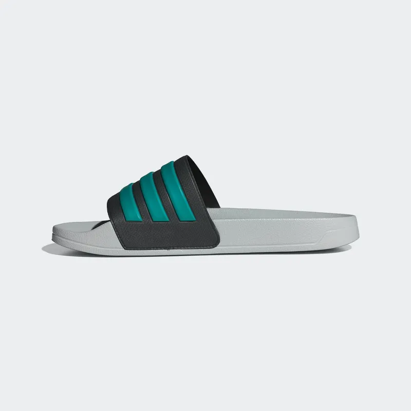 Adidas adilette Shower Slides Grey / Pure Teal / Grey Two (JR0668)