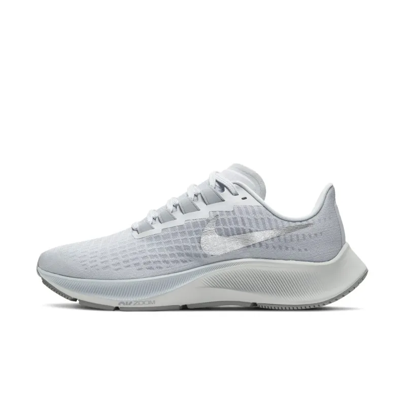 Nike Air Zoom Pegasus 37 Grey Metallic Silver (W) (BQ9647-009)