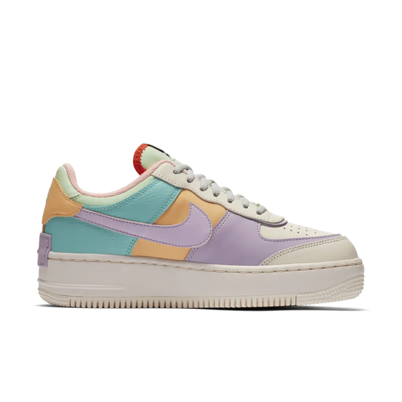 Nike Womens Air Force AF 1 Shadow ‘Tropical Twist’ (2019) (CI0919-101)