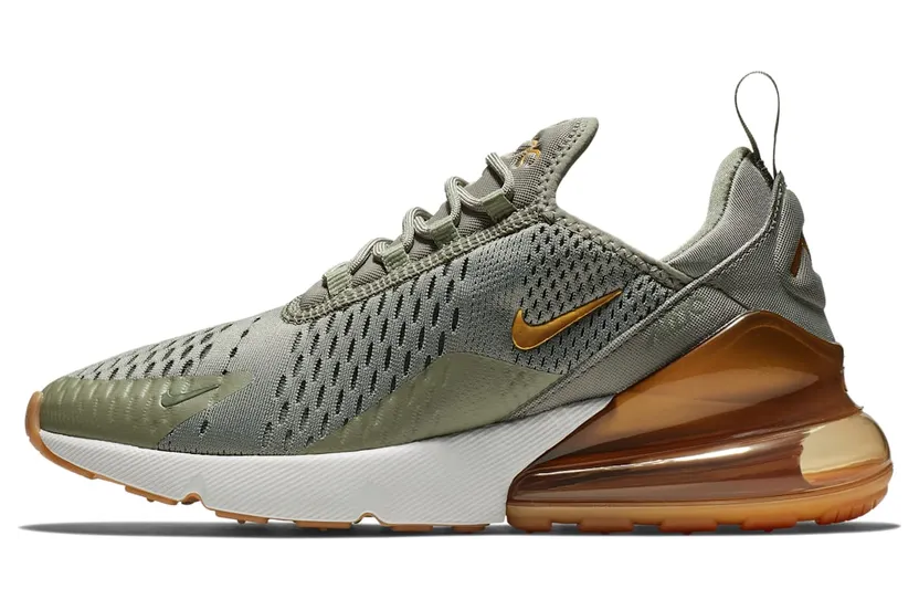 Nike Air Max 270 Dark Stucco Metallic Gold (W) (AV8427-001)