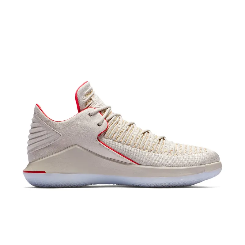 Jordan XXXII Low Gordon St. Light Bone/Black-Vachetta Tan-Infrared (AA1256-004)