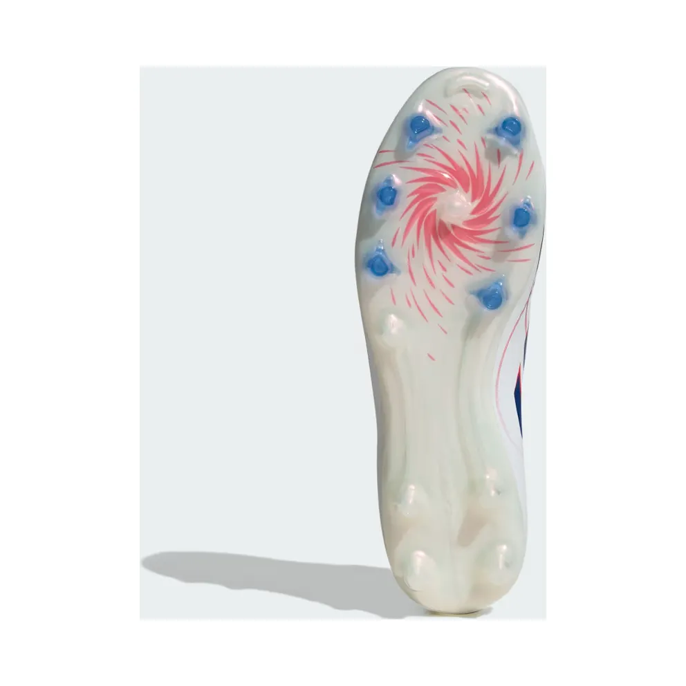 adidas F50 Sparkfusion League Mid Cut Firm Ground / Artificial Ground Football Boots Womens “Cloud White / Royal Blue / Lucid Red” (KJ1437)