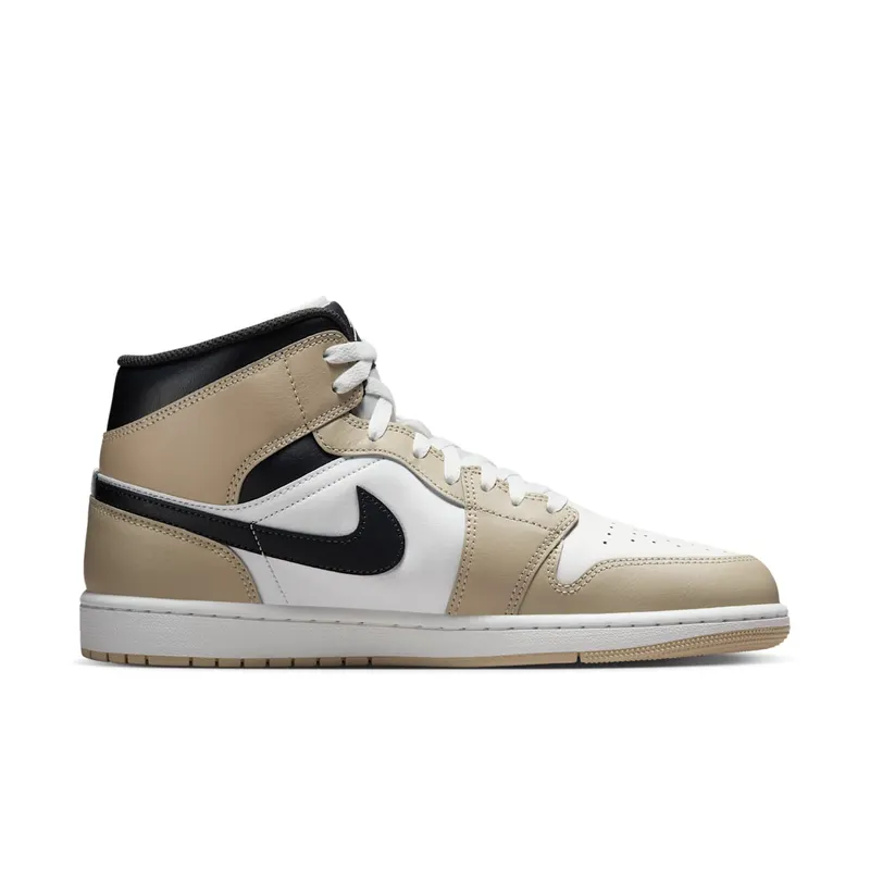 Jordan 1 Mid Summit White Off Noir Rattan (DQ8426-153)