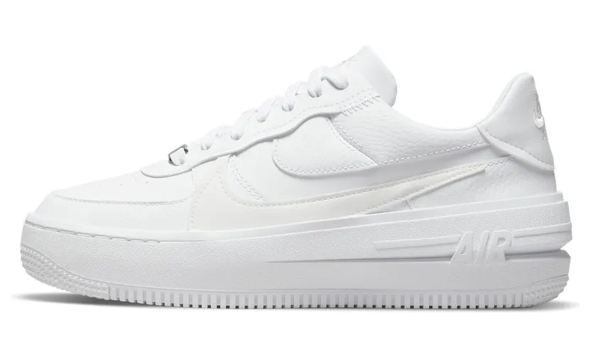 Nike Air Force 1 PLT.AF.ORM Triple White – “White / White / White” (DJ9946-100)
