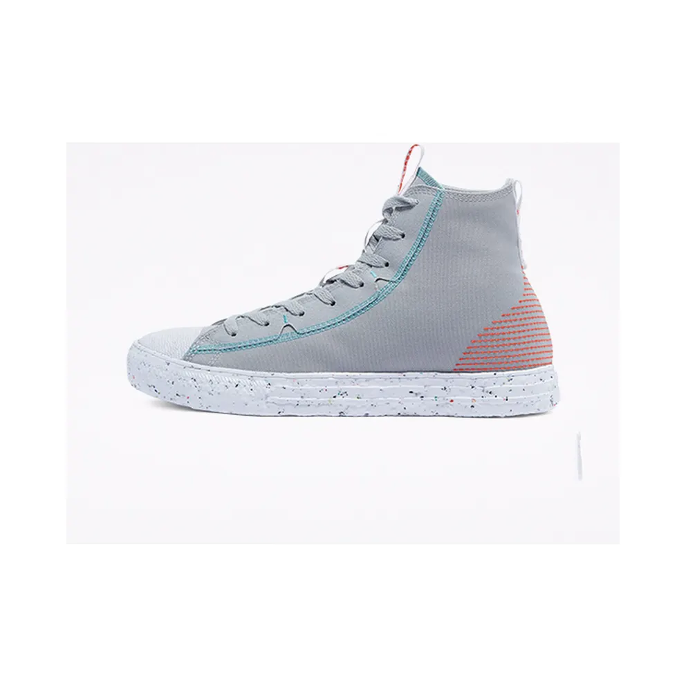 Converse Summer Daze Chuck Taylor All Star Crater High Top Ash Stone/bright Poppy/white (170827C)