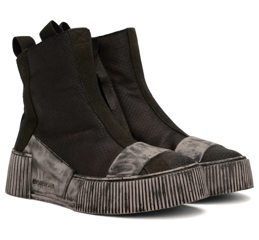Boris Bidjan Saberi Khaki Bamba 3.2 Sneakers (337-BAMBA 3.2) (4)