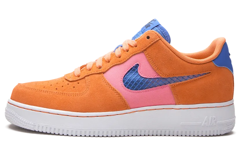 Nike Air Force 1 ’07 LV8 ‘Orange Trance’ Orange Trance/Lotus Pink/White/Pacific Blue (CW7300-800)