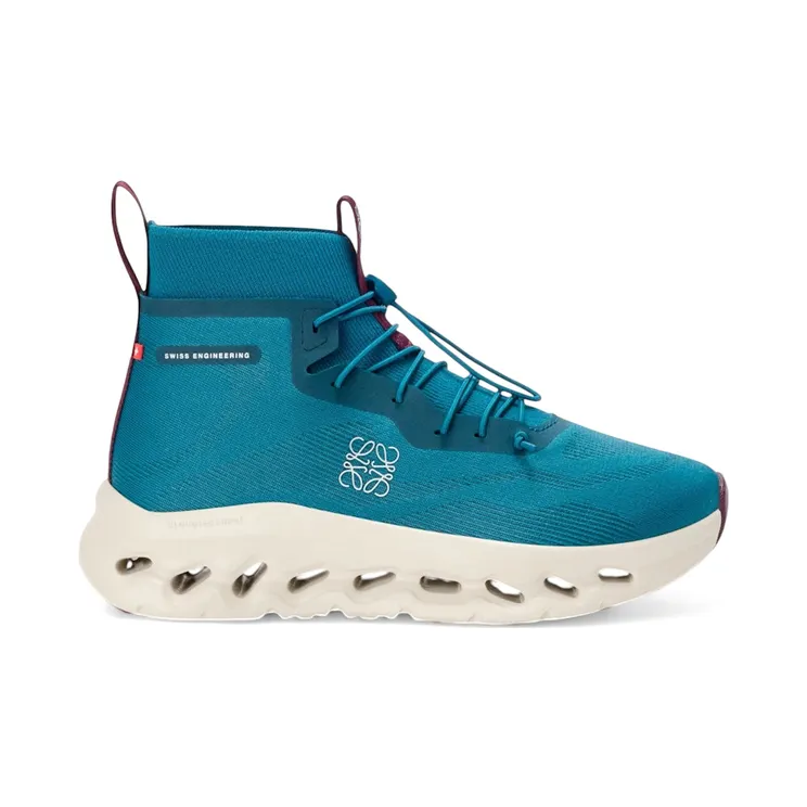 On Running Cloudtilt Hi LOEWE Teal Oatmeal Burgundy (M929282X43-8653)