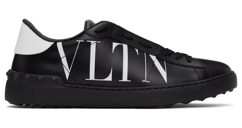 Valentino Garavani Black VLTN Open Sneakers (XY2S0830XZU)