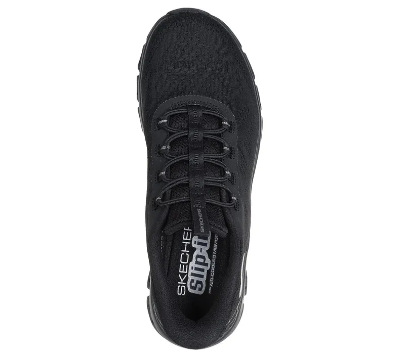 Skechers Slip-ins: Glide-Step Elevate – Amaze Sneaker Black