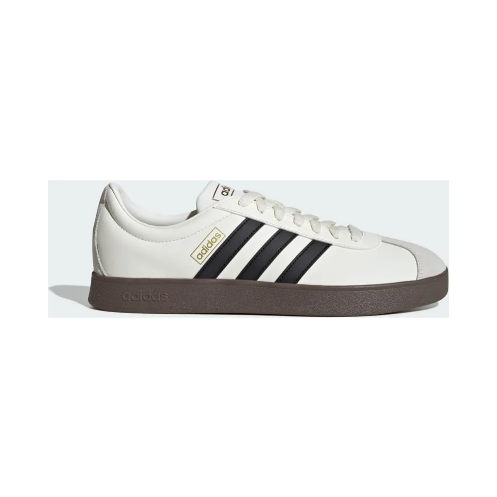 Adidas VL Court Classic Shoes Cream White / Core Black / Gum (JI0497)