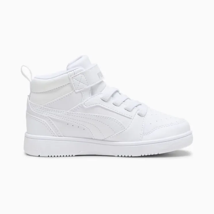 Puma Rebound V6 Mid Wit/Grijs (393832-05)