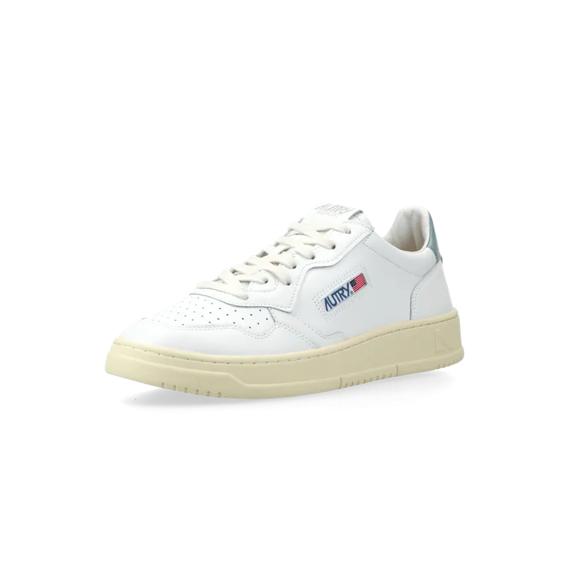 Autry Medalist Low W (leat / leat white / slv blue) – AULWLL79