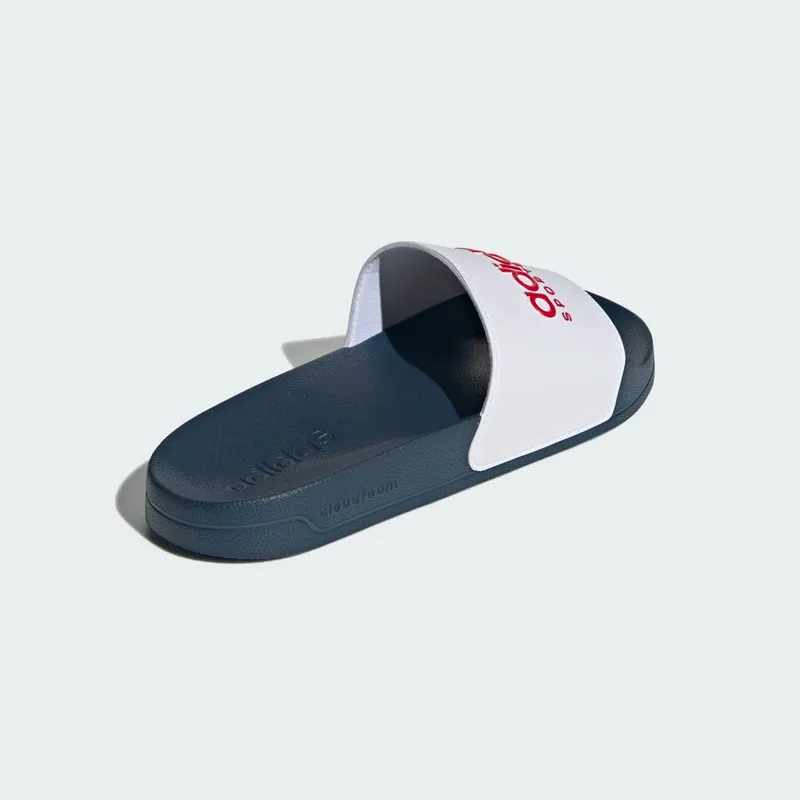 Adidas adilette Shower Slides Cloud White / Better Scarlet / Team Navy Blue 2 (II0017)
