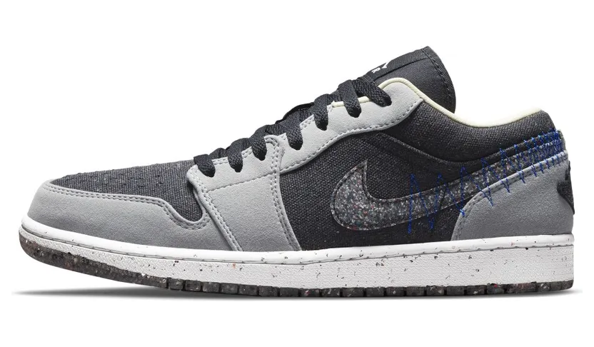 Jordan 1 Low Crater Black Grey (DM4657-001)