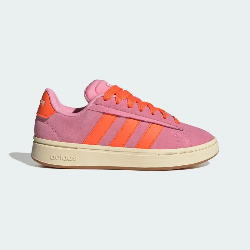 Adidas Grand Court Alpha Bliss Pink / Semi Impact Orange / Gum (JQ3001)