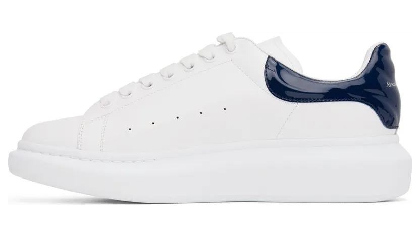 Alexander McQueen White Oversized 9095 WHITE/NAVY (727390WICGW) (3)