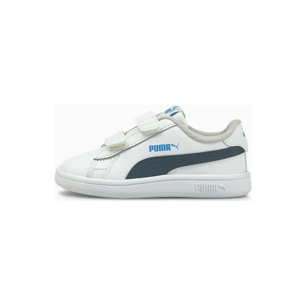 Puma Smash v2 White/Blue (365174-30)