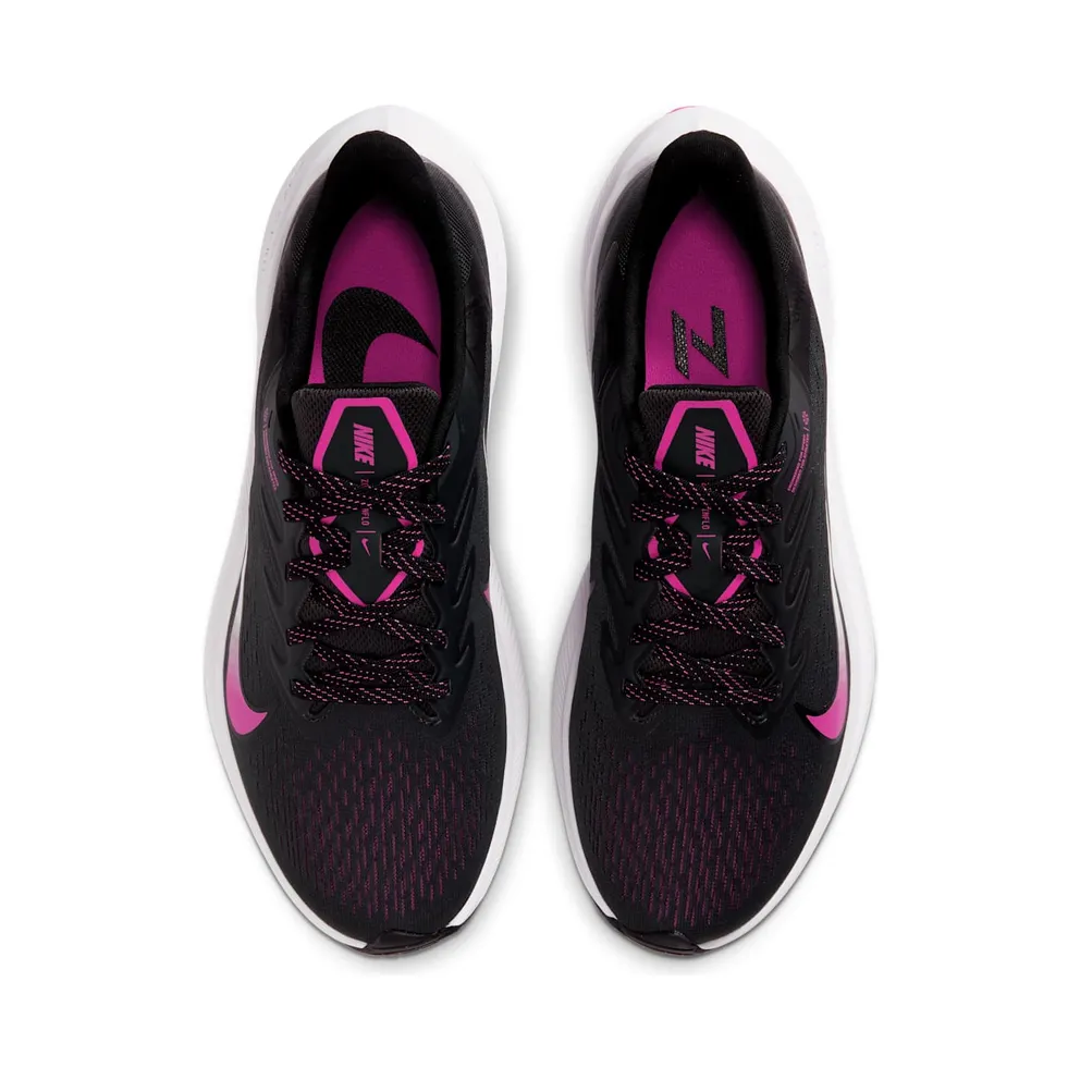 Nike Air Zoom Winflo 7 Dark Smoke Grey Fire Pink (W) (CJ0302-001)