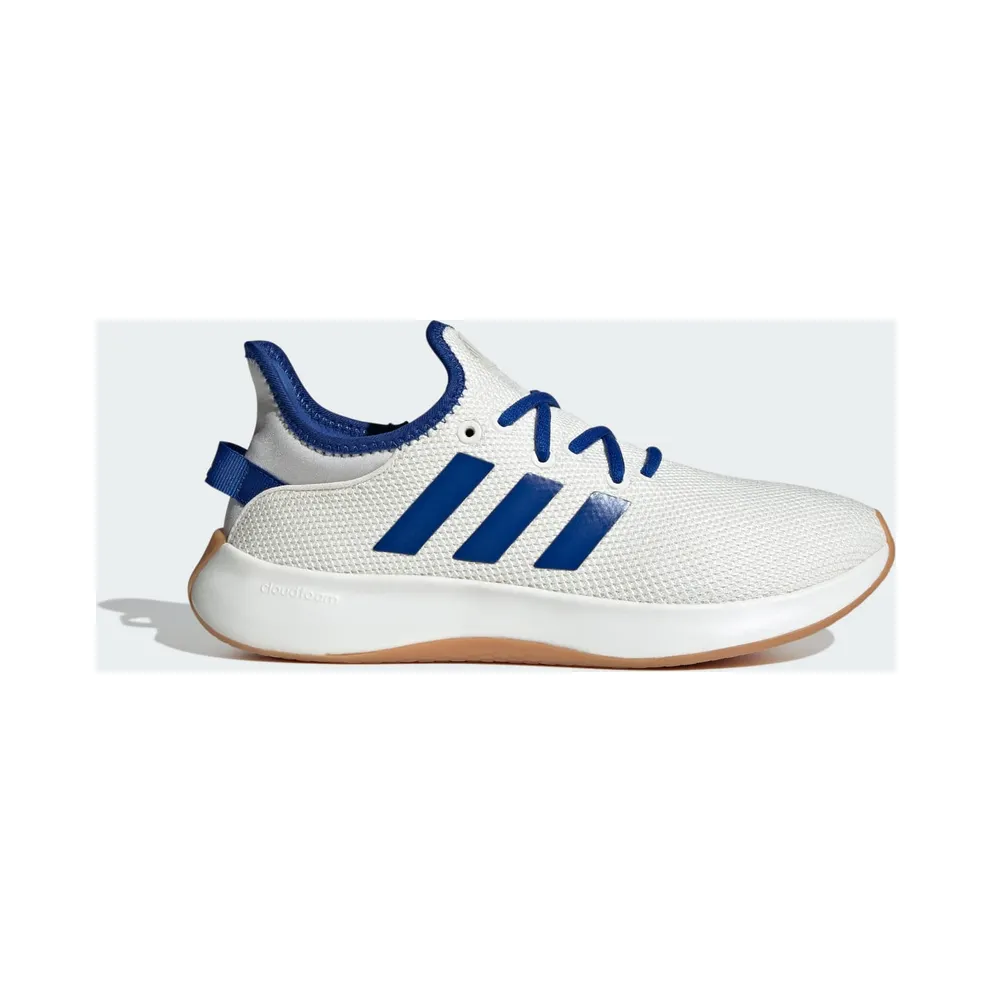 Adidas Cloudfoam Pure Shoes Core White / Royal Blue / Grey One (JI4878)