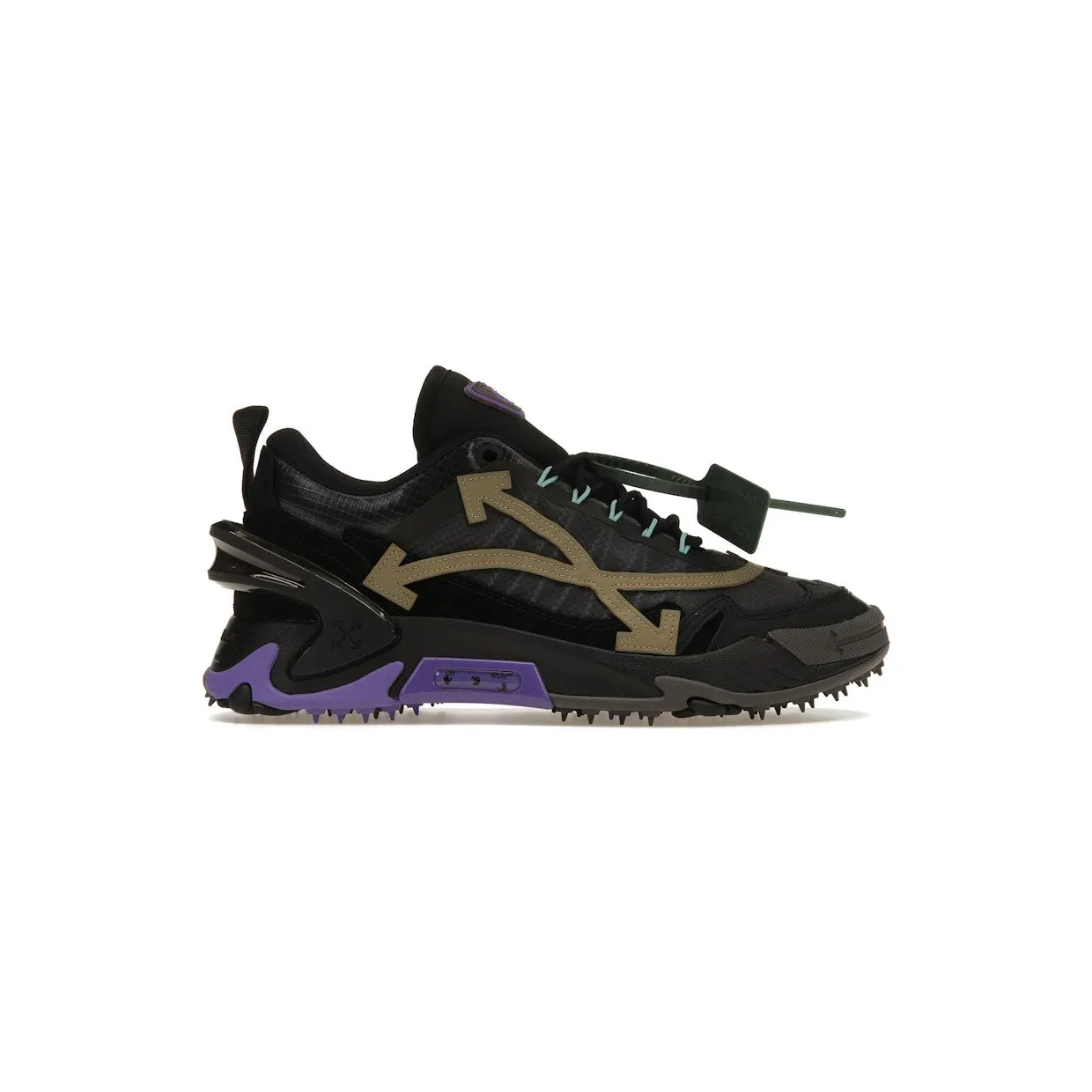 OFF-WHITE Odsy-2000 Black Pruple (OMIA190S23FAB0011056)