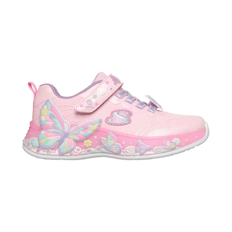 Skechers S-Lights: Butterfly Bliss Licht Pink (303065CLPMT)