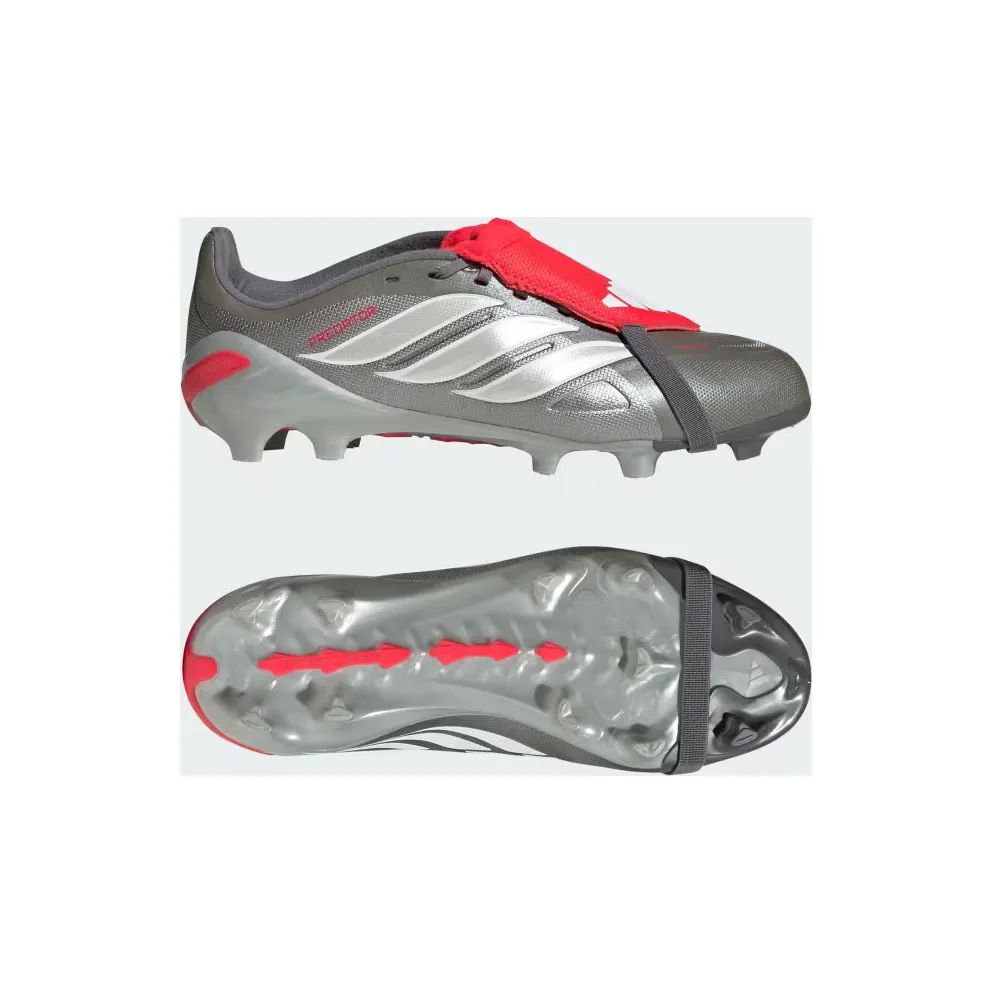 adidas Predator League Fold-Over Tongue FG Finishers Steel Pack (JR3312)