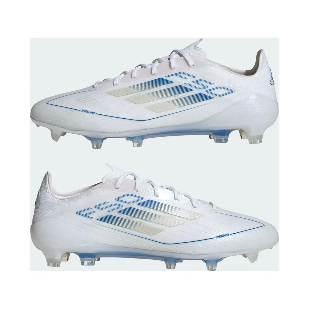 adidas F50 Elite Firm Ground Boots “Cloud White / Pearl Met. / Cloud White” (IE1204)