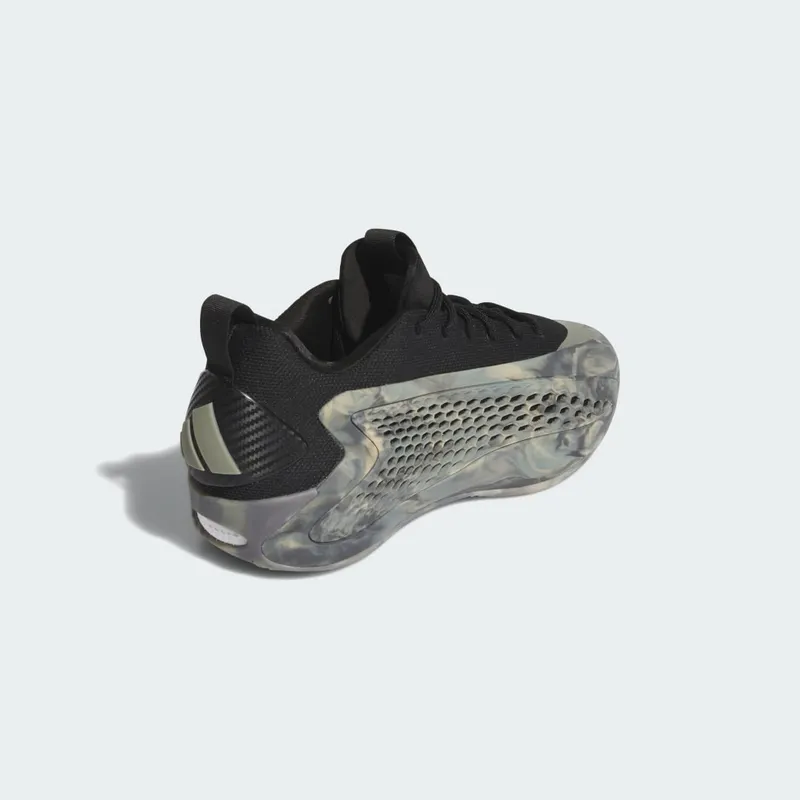 Adidas Anthony Edwards 1 Low Basketball Silver Pebble / Core Black / Wonder Beige (JI4066)