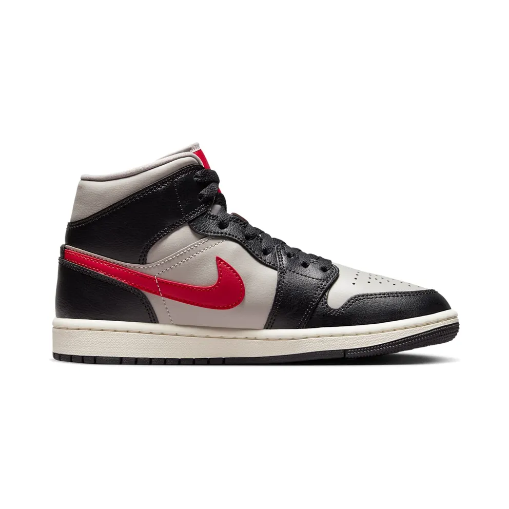 AIR Jordan 1 MID “Black / Gym Red / College Grey” (BQ6472-060)