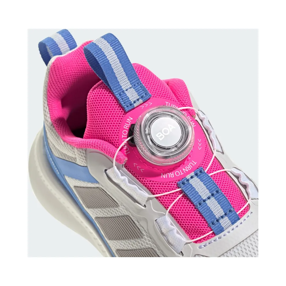 adidas Fortarun 4.0 Crystal White Grey Lucid Pink (JR5725)
