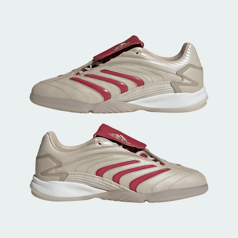 Adidas Predator Sala Beige / Team Victory Red / Light Brown (JR4226)