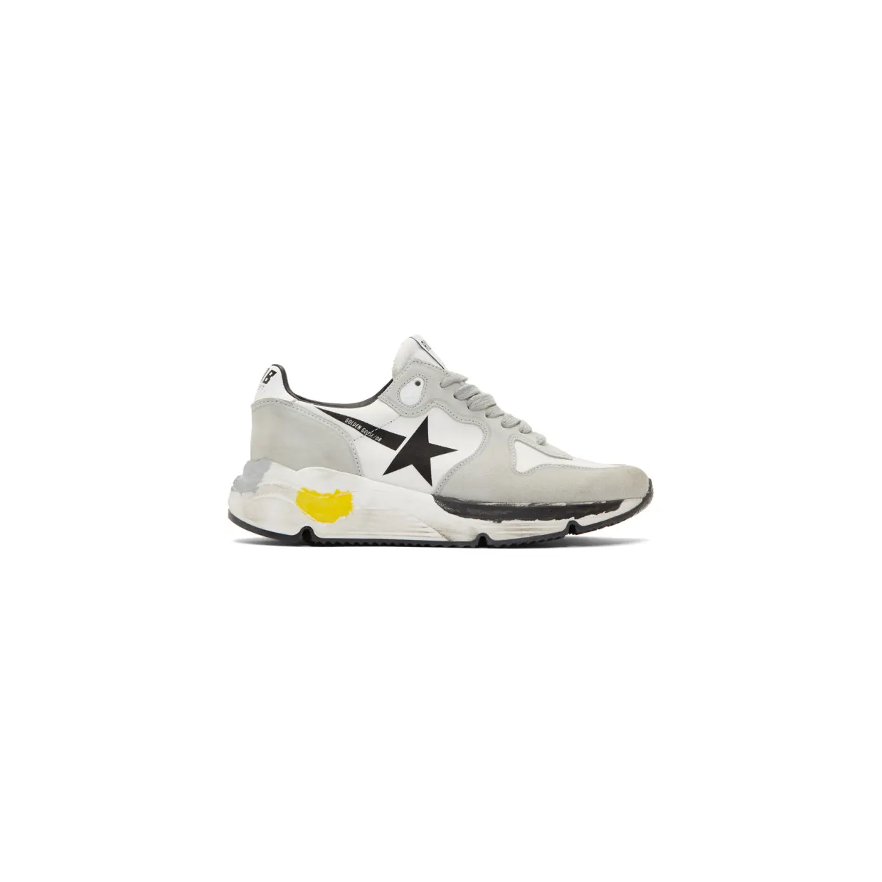 Golden Goose Grey Running Sole Sneakers (G35WS963.A1)
