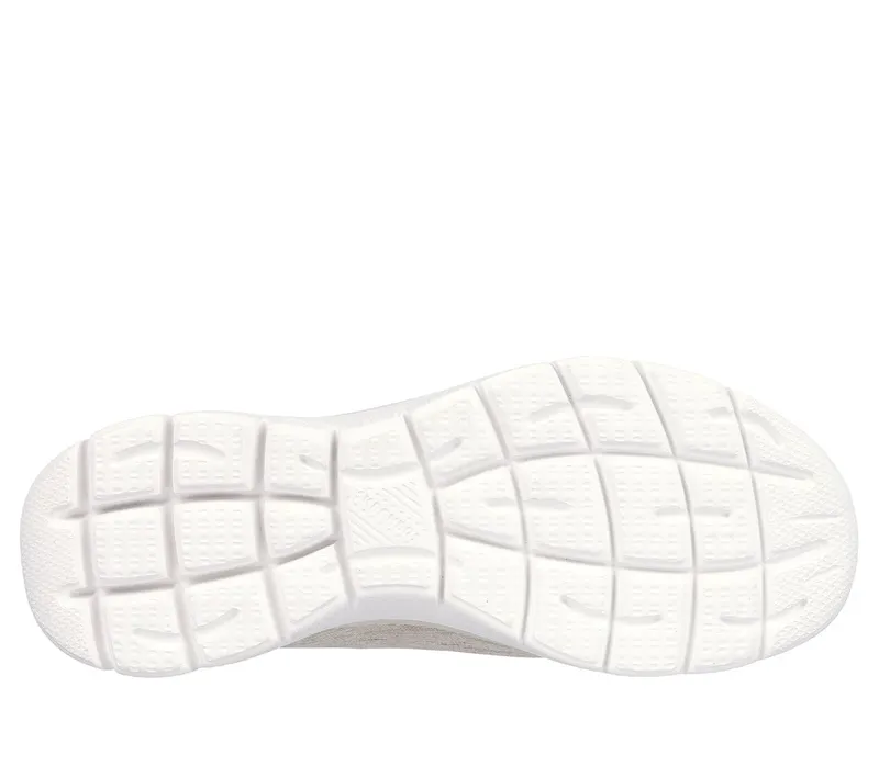 Skechers Summits – Fun Flair Sneaker Taupe/Pink