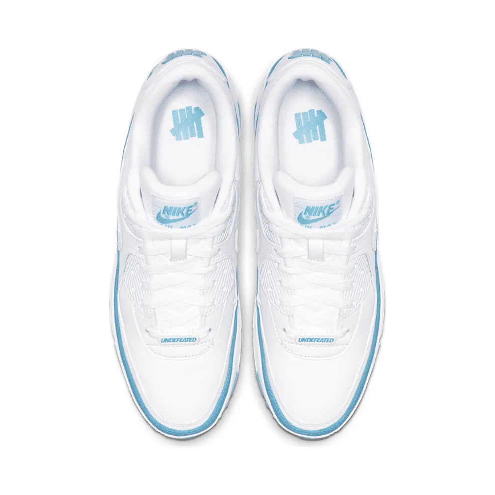 Nike Air Max 90 Undefeated White Blue Fury White/Blue Fury (CJ7197-102)