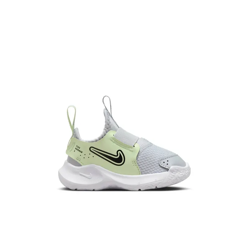 Nike Flex Runner 3 Pure Platinum Barely Volt Black (FN1478-004)