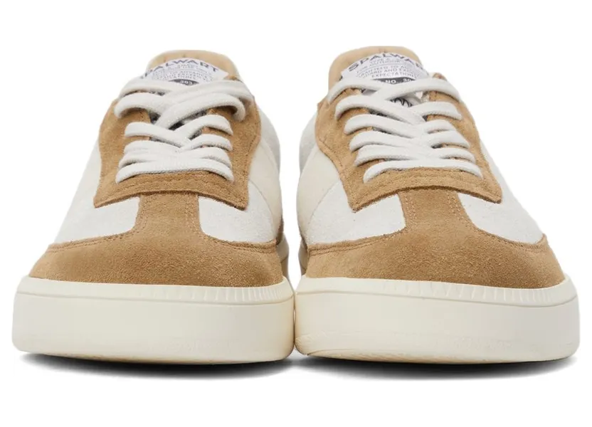 Spalwart Tan & Off-White Suede Smash Low (WS) Camel (30437702950) (2)