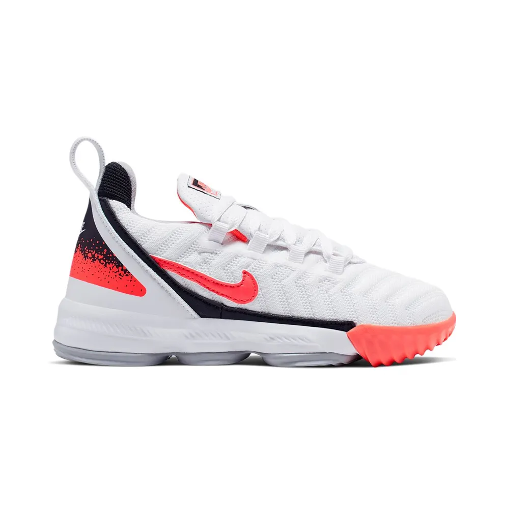 Nike LeBron 16 White Hot Lava (PS) (CK3953-100)